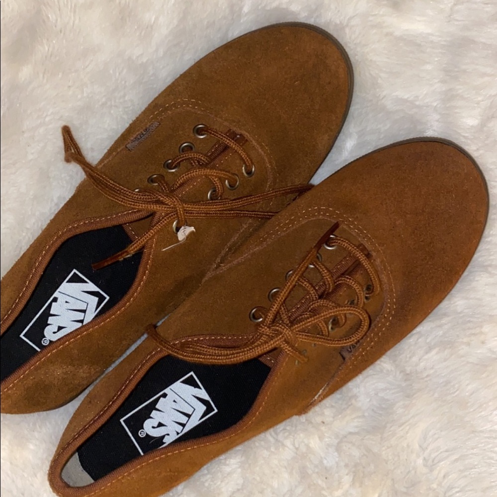 Vans Low Sneakers - Tan, Sizes W 8.5!